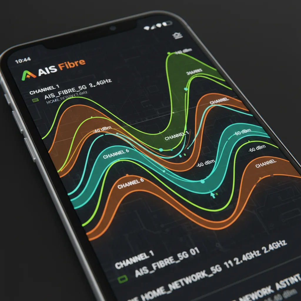 เปลี่ยนแชนเนล Wi-Fi AIS Fibre